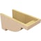 Ekena Millwork 9"W x 18"D x 9"H Wide Alpine Rough Cedar Woodgrain TimberThane Corbel, Primed Tan CORUR09X18X09ALPRCPR - alternate 6